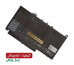 باتری اورجینال لپ تاپ دل Pn: 7CJRC) Dell Latitude 12 E7470)