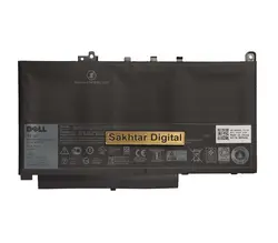 باتری اورجینال لپ تاپ دل Pn: 7CJRC) Dell Latitude 12 E7470)