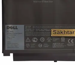 باتری اورجینال لپ تاپ دل Pn: 7CJRC) Dell Latitude 12 E7470)