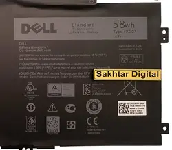 باتری اورجینال لپ تاپ دل Battery Dell Inspiron 7437