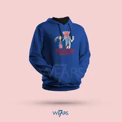 هودی Stranger Things طرح ریک و مورتی