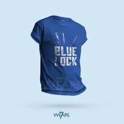 تیشرت Blue Lock طرح نماد انیمه قفل آبی • فروشگاه 7wears