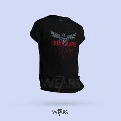 تیشرت Guns n Roses طرح لوگوی هنری گانز اند روزز &bull; فروشگاه 7wears