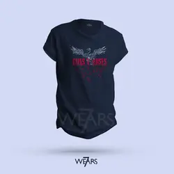 تیشرت Guns n Roses طرح لوگوی هنری گانز اند روزز &bull; فروشگاه 7wears