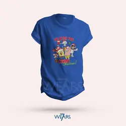 تیشرت کریسمس Christmas طرح باب اسفنجی • فروشگاه 7wears