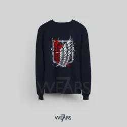 سوییشرت اتک آن تایتان طرح بال های آزادی • فروشگاه 7wears