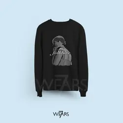 سوییشرت تیلور سویفت Taylor Swift طرح آلبوم Folklore &bull; فروشگاه 7wears