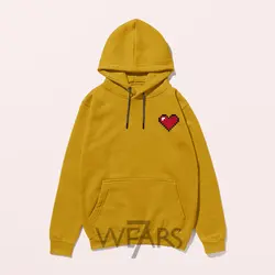 هودی Love طرح قلب پیکسل آرت &bull; فروشگاه 7wears
