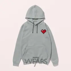 هودی Love طرح قلب پیکسل آرت &bull; فروشگاه 7wears