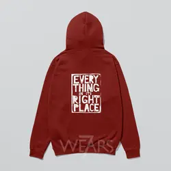 هودی Radiohead طرح Everything سفید &bull; فروشگاه 7wears