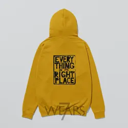 هودی Radiohead طرح Everything سفید &bull; فروشگاه 7wears