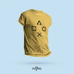 تیشرت آنچارتد طرح پلی استیشن &bull; فروشگاه 7wears