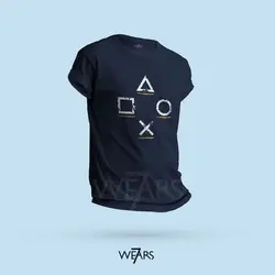 تیشرت آنچارتد طرح پلی استیشن &bull; فروشگاه 7wears