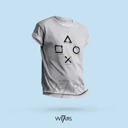 تیشرت آنچارتد طرح پلی استیشن &bull; فروشگاه 7wears