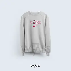 سوییشرت هلو کیتی Hello Kitty طرح نایکی ست &bull; فروشگاه 7wears
