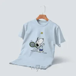 تیشرت تنیس طرح اسنوپی پیناتس &bull; فروشگاه 7wears