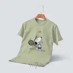 تیشرت تنیس طرح اسنوپی پیناتس &bull; فروشگاه 7wears
