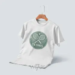 تیشرت تنیس طرح رترو &bull; فروشگاه 7wears