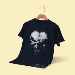 تیشرت Punisher طرح اسکلت هنری پانیشر &bull; فروشگاه 7wears