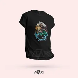 تیشرت Demon Slayer طرح آرت ورک انیمه