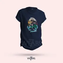 تیشرت Demon Slayer طرح آرت ورک انیمه