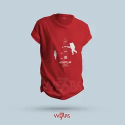 تیشرت Interstellar طرح پوستر مینیمال اینتراستلار