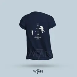 تیشرت Interstellar طرح پوستر مینیمال اینتراستلار