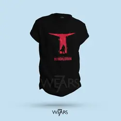 تیشرت Mandalorian طرح هنری مندلورین