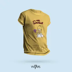 تیشرت Simpsons طرح دونات هومر