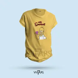 تیشرت Simpsons طرح دونات هومر