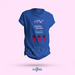 تیشرت Squid Game طرح بازی مرکب
