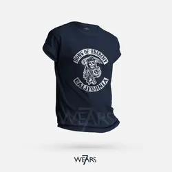 تیشرت فرزندان آشوب Sons of Anarchy طرح جلیقه ی سانز