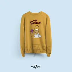 سوییشرت Simpsons طرح دونات هومر