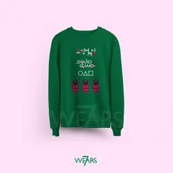 سوییشرت Squid Game طرح بازی مرکب