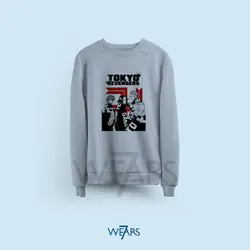 سوییشرت Tokyo Revengers طرح پوستر توکیو ریونجرز