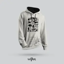 هودی سریال سوپرنچرال Supernatural طرح پوستر مشکی