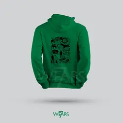 هودی سریال سوپرنچرال Supernatural طرح پوستر مشکی