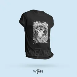 تیشرت گروه رامشتاین طرح آرت ورک