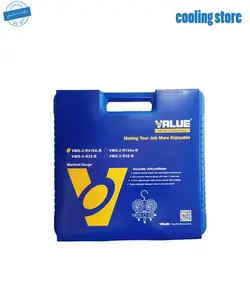 گیج دوقلو 410 والو مدل VMG-2-R410A-B