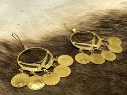 گوشواره کوردی پنج سکه