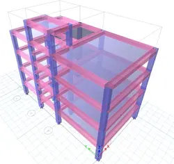 دانلود پروژه بتن 4 طبقه بسیار کامل بر اساس مبحث نهم 99 و ششم 98 با تمام فایل ها