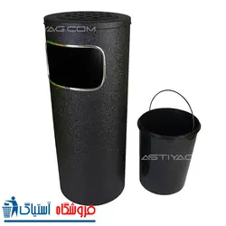 سطل زباله جا سیگاری دار مدل F4 – کد 584