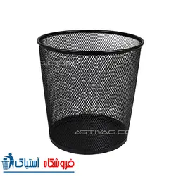 سطل زباله فلزی توری بزرگ - کد 4143