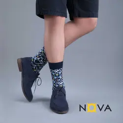 جوراب مردانه ساقدار طرح مسجد