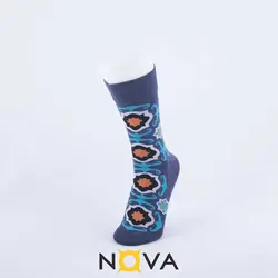 جوراب مردانه ساقدار طرح فرش