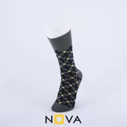 جوراب مردانه ساقدار طرح پنجره