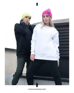 بلوز آستین بلند پارچه دورس زمستانی ساده نووا