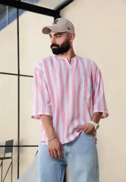 یقه هفت(راه راه)