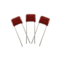 POLYESTER 400V 100nF - خازن پلی استر، 400 ولت، 100 نانوفاراد