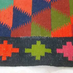 گلیم دستبافت چهار متری کد 8107 - آزادسرو